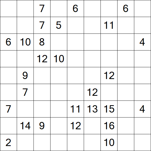 Kuromasu - Difficile