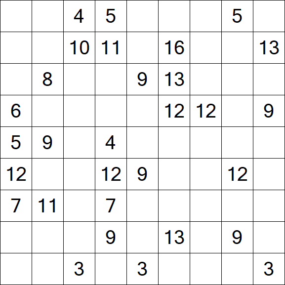 Kuromasu - Difficile