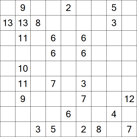Kuromasu - Difficile