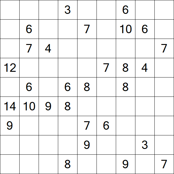 Kuromasu - Difficile