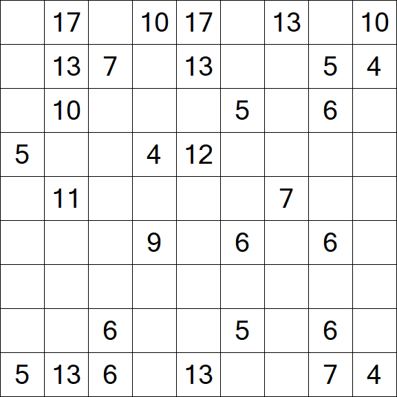 Kuromasu - Difficile