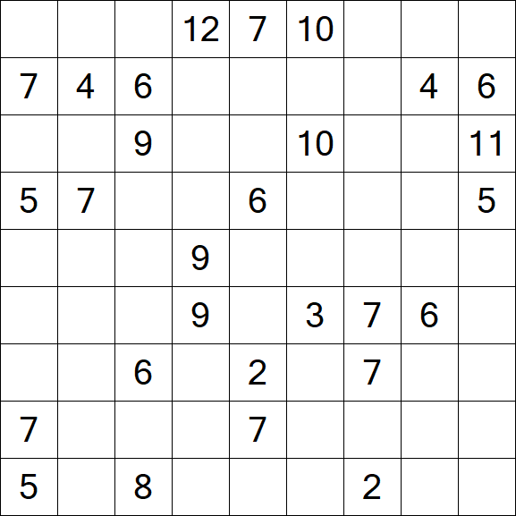 Kuromasu - Difficile