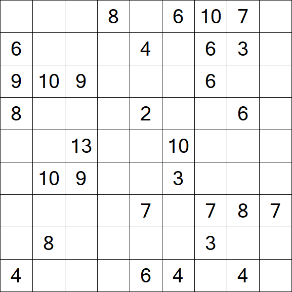 Kuromasu - Difficile