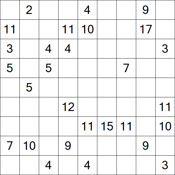 Kuromasu - Difficile