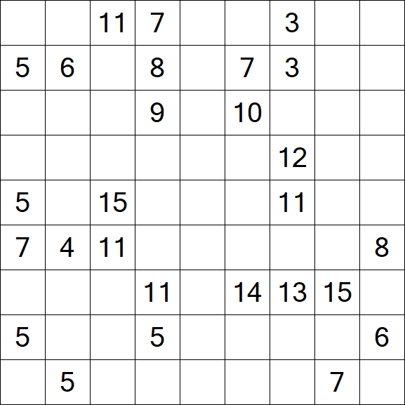 Kuromasu - Difficile