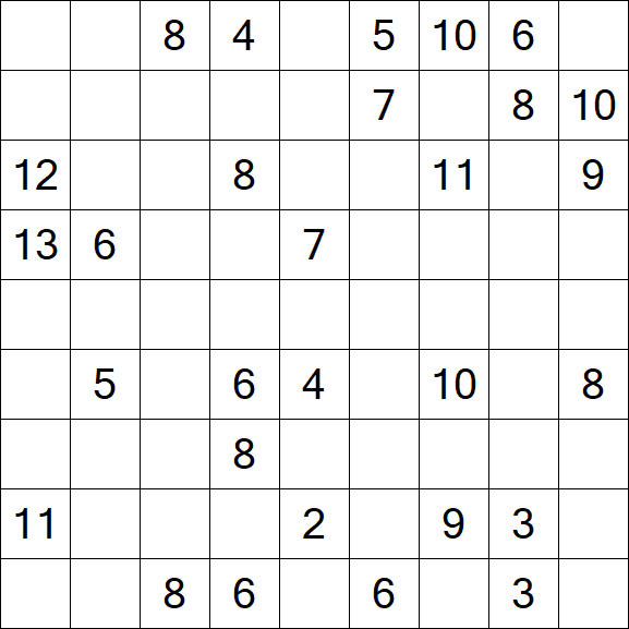 Kuromasu - Difficile