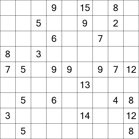 Kuromasu - Difficile