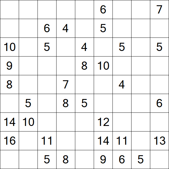 Kuromasu - Difficile