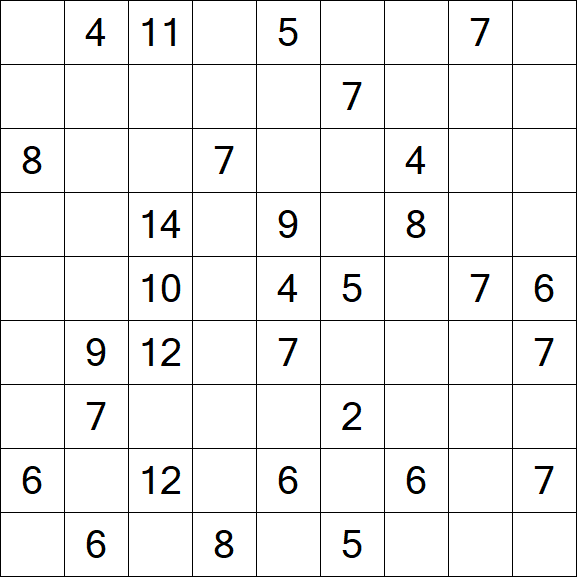 Kuromasu - Difficile