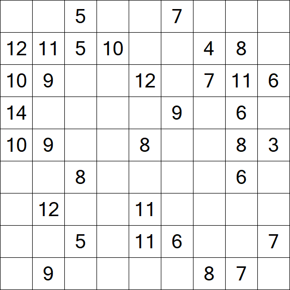 Kuromasu - Difficile