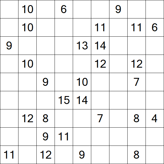 Kuromasu - Schwierig