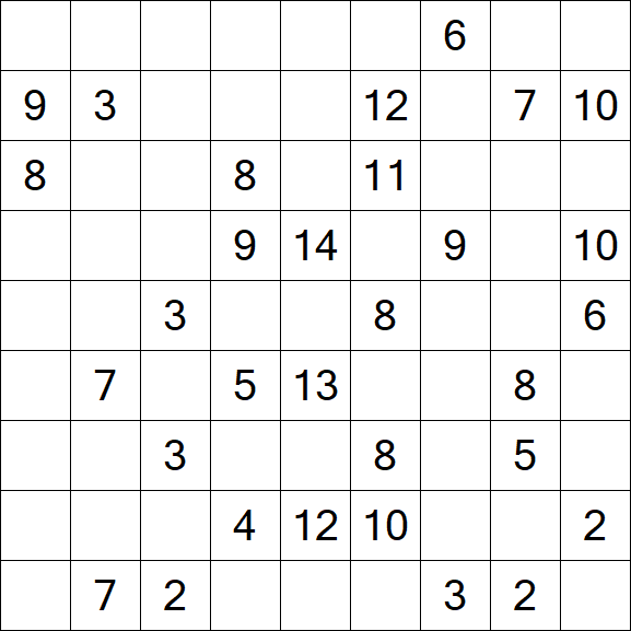 Kuromasu - Schwierig
