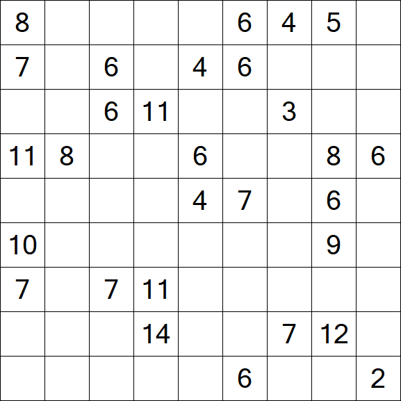 Kuromasu - Schwierig