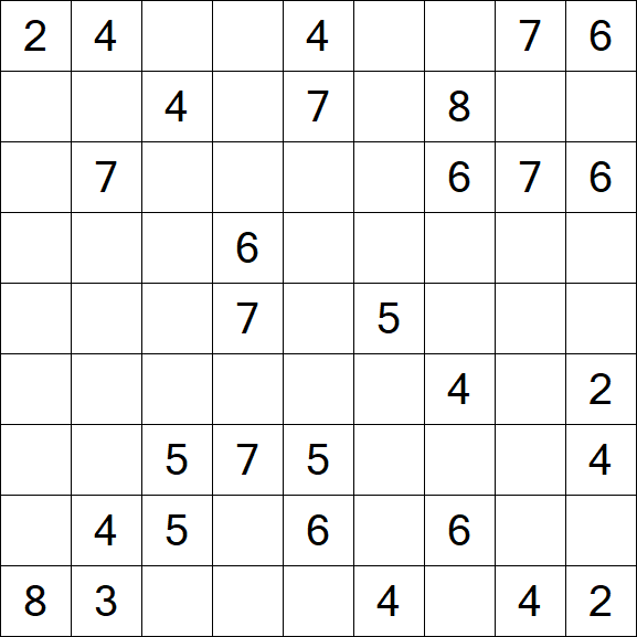 Kuromasu - Schwierig