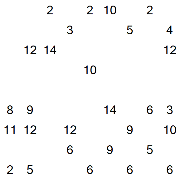 Kuromasu - Schwierig