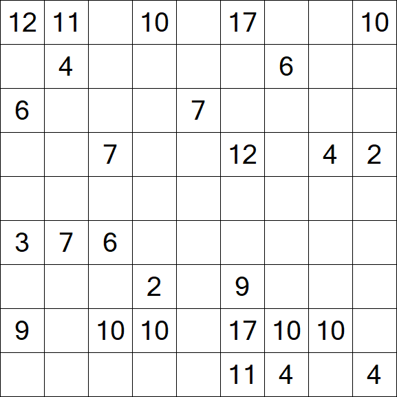 Kuromasu - Schwierig