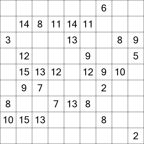Kuromasu - Schwierig