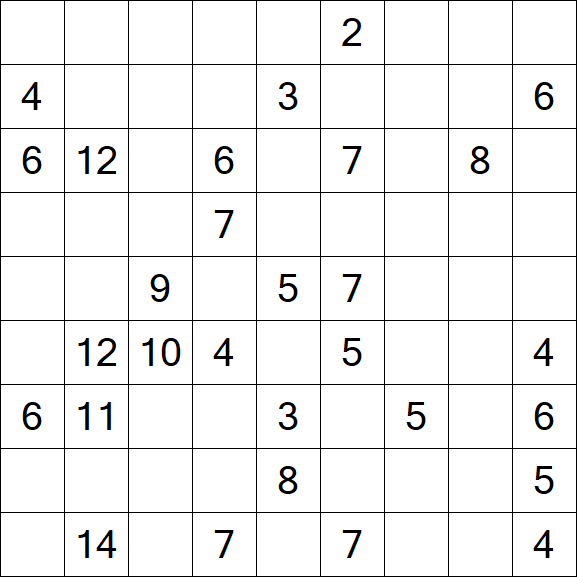 Kuromasu - Schwierig