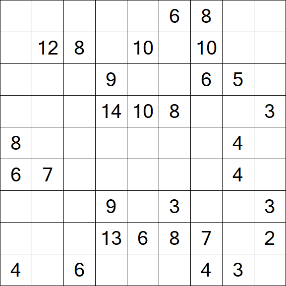 Kuromasu - Schwierig