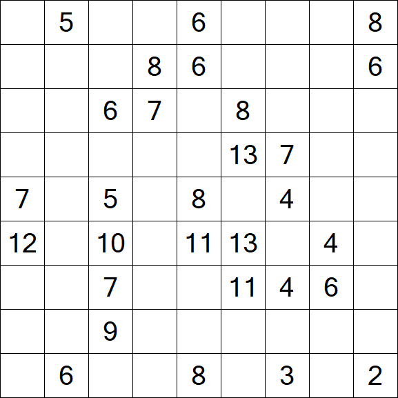 Kuromasu - Schwierig