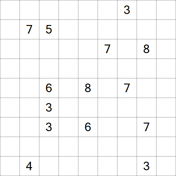 Linesweeper - Fácil