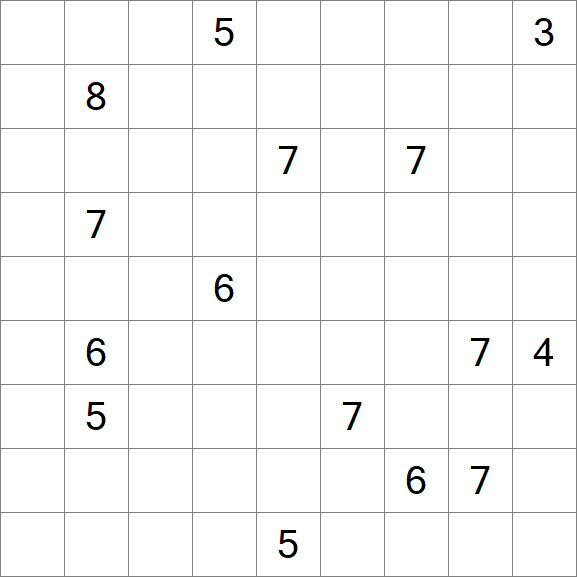 Linesweeper - Fácil