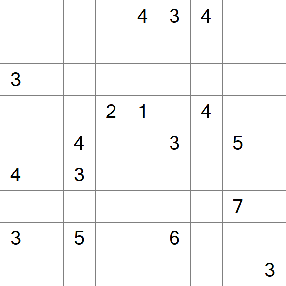 Linesweeper - Fácil
