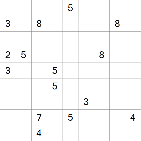 Linesweeper - Fácil