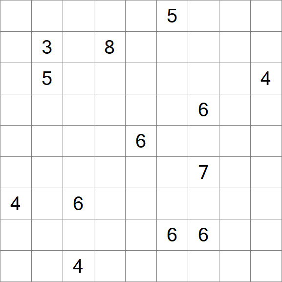 Linesweeper - Einfach