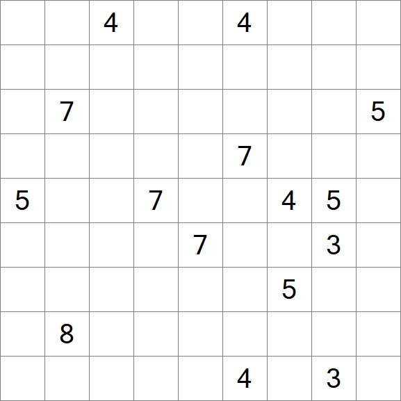Linesweeper - Fácil