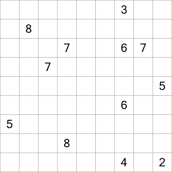 Linesweeper - Einfach