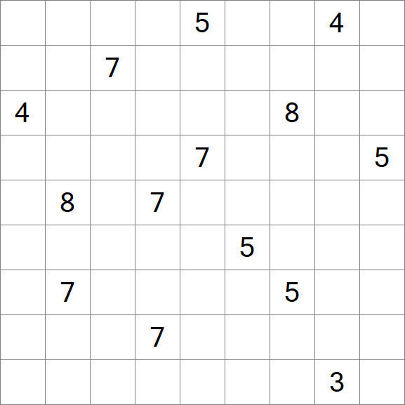 Linesweeper - Einfach