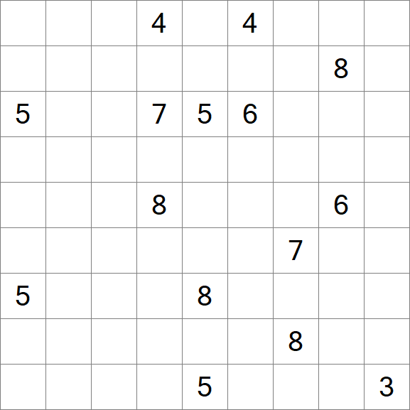 Linesweeper - Fácil