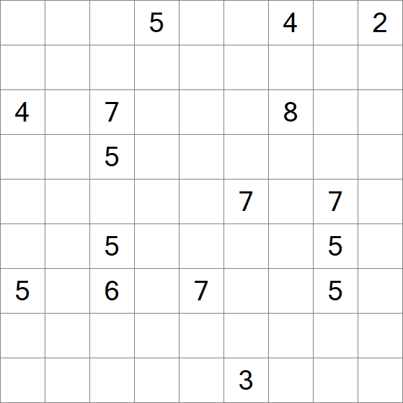Linesweeper - Einfach