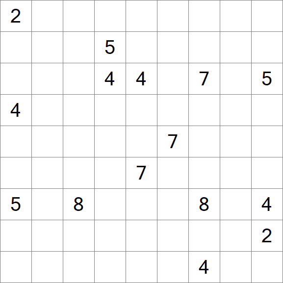 Linesweeper - Einfach