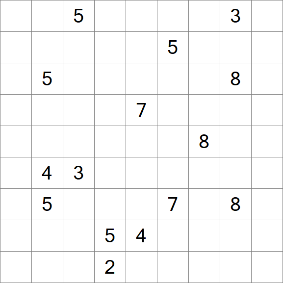 Linesweeper - Einfach