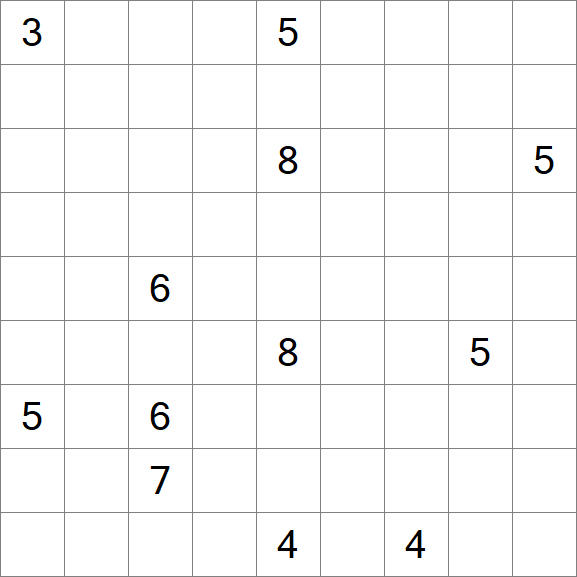 Linesweeper - Einfach
