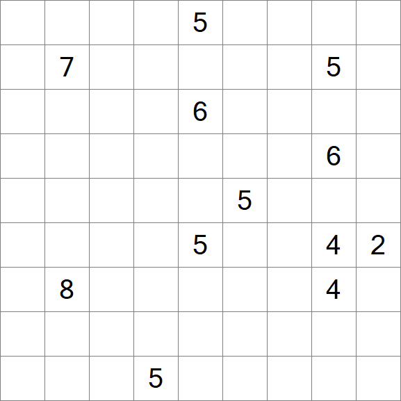Linesweeper - Fácil