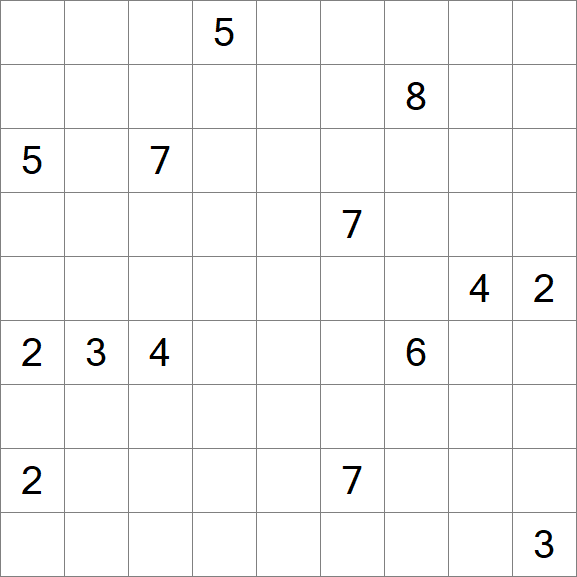 Linesweeper - Einfach