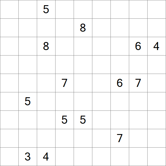 Linesweeper - Einfach