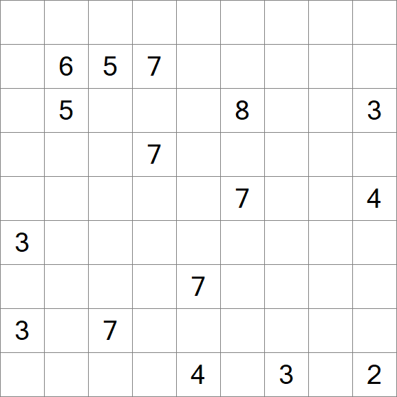 Linesweeper - Einfach