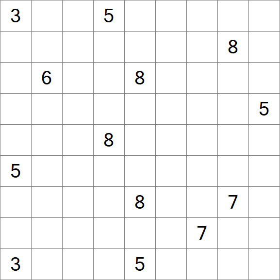 Linesweeper - Einfach