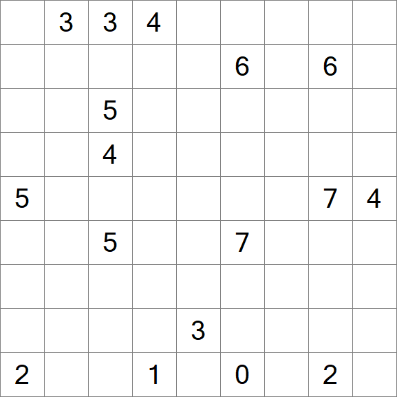 Linesweeper - Fácil