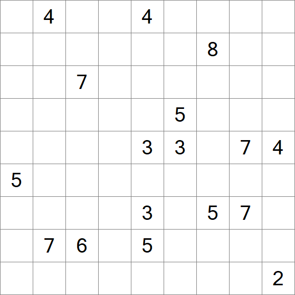 Linesweeper - Fácil