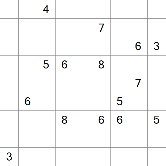 Linesweeper - Fácil