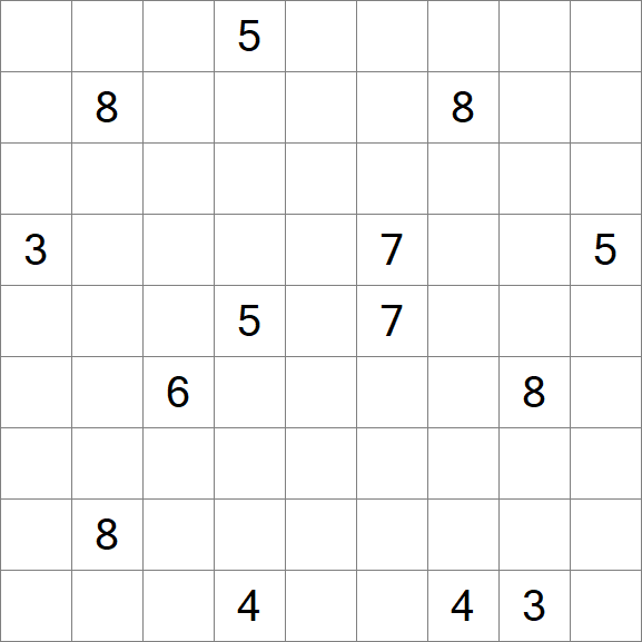 Linesweeper - Fácil