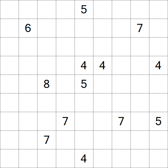 Linesweeper - Fácil