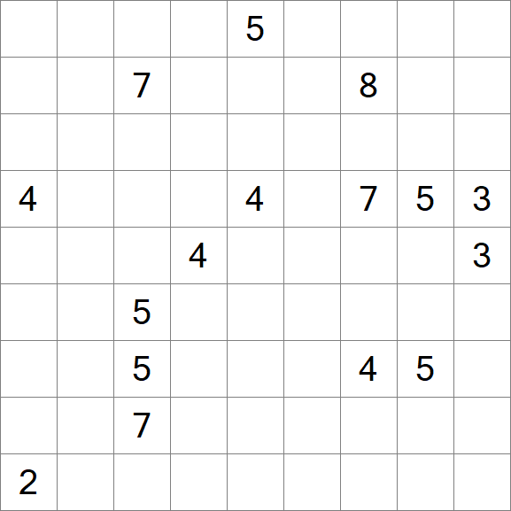 Linesweeper - Fácil