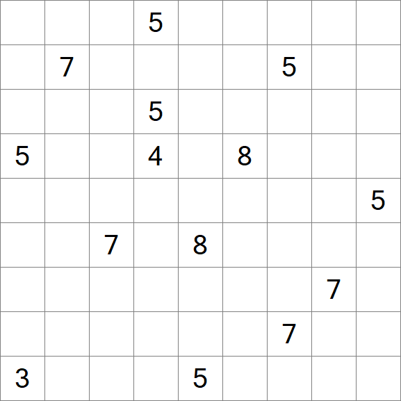 Linesweeper - Fácil
