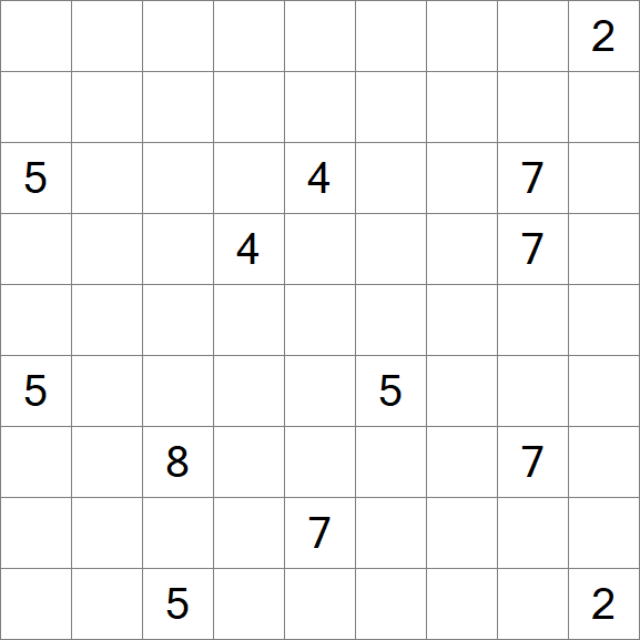 Linesweeper - Einfach